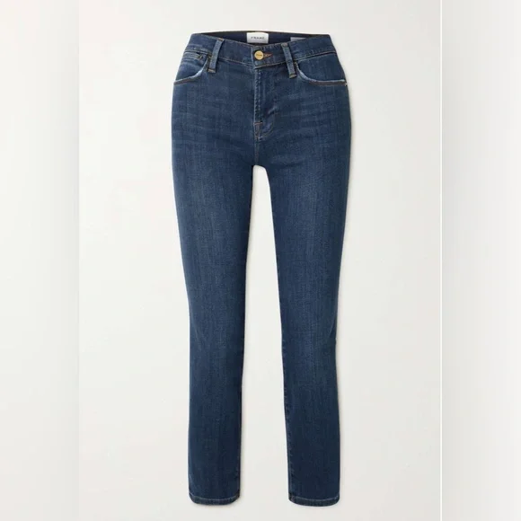 FRAME
Le High Cropped Straight-Leg Jeans Size 25 - Picture 6 of 6